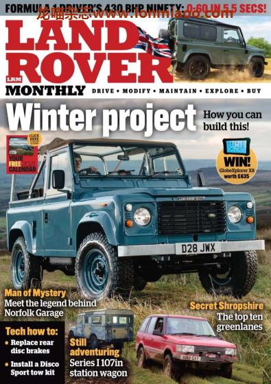 [英国版]Land Rover Monthly 路虎月刊 越野车户外杂志 2021年冬季刊 特刊